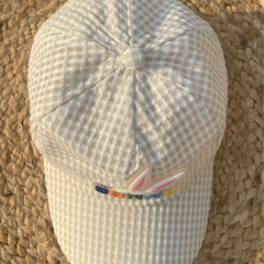 Bunny Bloom Summer Baby Cap