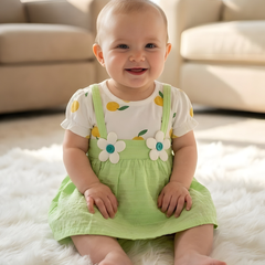 Little Leaf Baby Frock