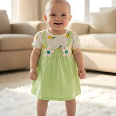 Little Leaf Baby Frock