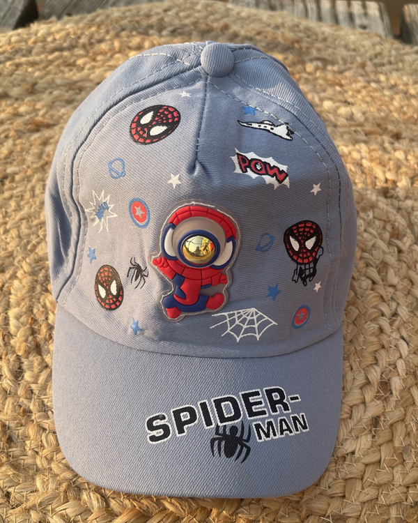 Space Grey Star Explorer Baby & Kids Cap