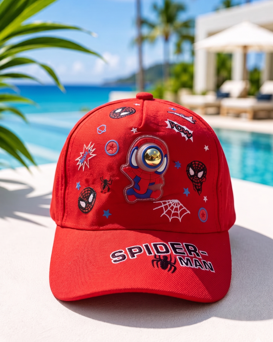 Rocket Red Star Explorer Baby & Kids Cap