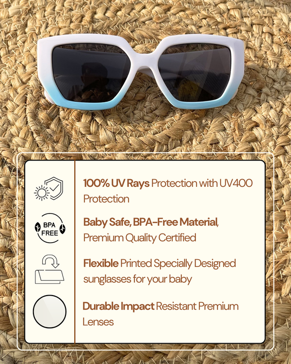 Galaxy Buddy Baby Cap + Luxe Sunglasses Combo 🧢 🕶️
