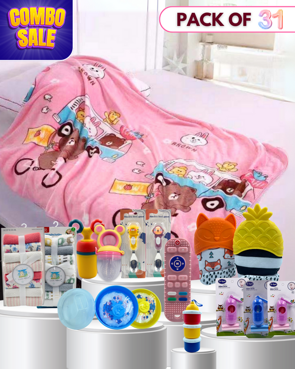 Pack of 31-Teddy Adventure Combo Offer + Free Gift Worth  ₹999 [ Limited Time Only ]