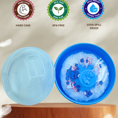 Gentle Sky Baby Powder Puff Box