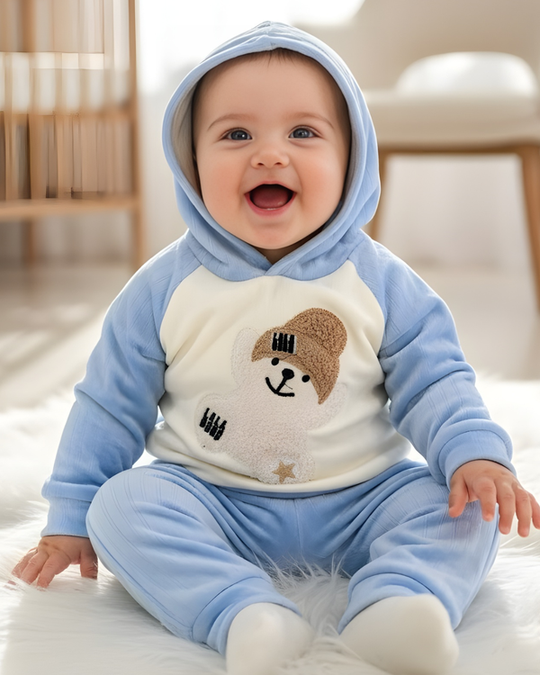 Blue Sky Fleece Premium  Baby Outfit