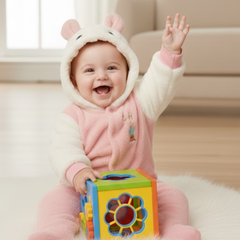 Bunny Pink Softest Rumpor/  Oneness/ Full Suit For Baby & Toddler
