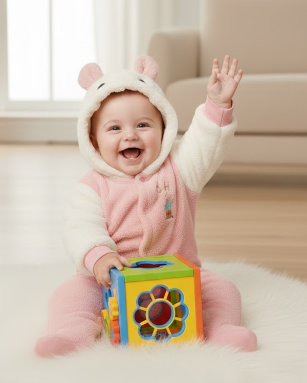 Bunny Pink Softest Rumpor/  Oneness/ Full Suit For Baby & Toddler