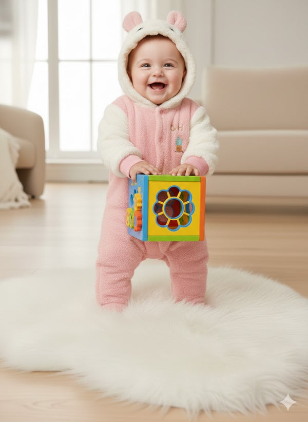 Bunny Pink Softest Rumpor/  Oneness/ Full Suit For Baby & Toddler